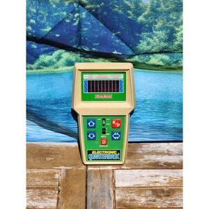 Coleco Electronic Quarterback Handheld Game Vintage 1978 TESTED - no batt cover